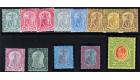 SG35-47. 1908 Set of 10. Choice fresh mint...