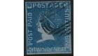 SG40. 1859 2d Deep blue. 'SHERWIN'. Superb fine used...