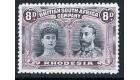 SG185. 1910 8d Black and purple. Perforation 13.5. Superb fresh 