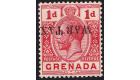 SG109a. 1916 1d Red. 'Overprint Inverted'. Brilliant fresh mint.