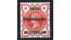SG54b. 1890 1/2d Vermilion. 'Overprint Double'. Superb fresh min