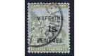 SG5. 1900 1s. on 4d. Sage-green. A superb used example...