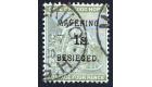 SG5. 1900 1s on 4d Sage-green. Choice used...