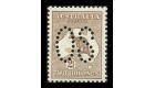 SG O11. 1913 2/- Brown. 'O S'. Brilliant fresh well centred mint
