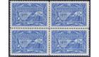 SG433. 1951 $1 Ultramarine. Brilliant U/M block...