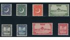 SG44-51. 1949 Set of 8. Brilliant U/M mint...