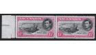 SG40fa. 1953 1 1/2d Black and carmine. "Davit Flaw". U/M mi
