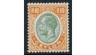 SG366. 1927 10r Green and brown-orange. Brilliant fresh mint...