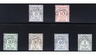 SG D25s-D30s. 1936 Set of 6 'Specimen'. Superb U/M mint...