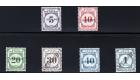 SG D1s-D6s. 1928 Set of 6 'Specimen'. Superb fresh mint...