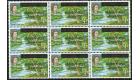 SG5. 1967 4c Nelson's Spring. Brilliant U/M block of 9...
