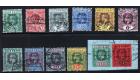 SG H34-H46. 1915 Set of 12. Superb fine used...