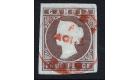 SG2. 1871 4d Pale brown. Superb used with large margins...