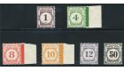 SG D1-D6. 1936 Set of 6. Superb fresh mint...