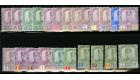 SG103-125. 1922 Set of 23. Superb fresh mint...