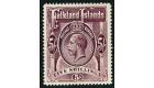 SG67b. 1916 5/- Maroon. Superb fresh well centred...