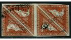 SG3a. 1853 1d Brown-red. A very fine used block of four...
