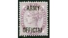 SG O43a. 1896 1d Lilac. "OFFICIAI". Very fine fresh mint..