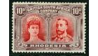SG150. 1910 10d Carmine and deep purple. Superb well centred min