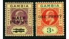 SG69-70. 1906 Set of 2. Brilliant fresh mint...
