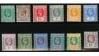 SG86-100. 1921 Set of 12. Superb fresh mint...