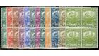 SG130-141. 1919 Set of 12. All in superb fresh U/M mint...