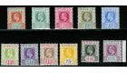 SG46-56. 1903 Set of 11. All superb fresh mint...