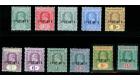 SG28s-39s. 1910 Set of 11. 'SPECIMEN'. Superb fresh...