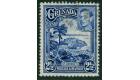 SG157a. 1950 2 1/2d Bright blue. 'Perf 12 1/2 X 13 1/2'. Very fi