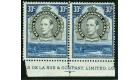 SG141a. 1941 30c Black and dull violet-blue. 'Perforation 14'. S