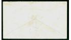 SG18. 1900 Neat Local Cover bearing especially fine 1d...