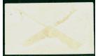 SG18. 1900 1d Deep blue/blue. Brilliant fine used on cover...