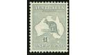 SG137. 1935 £1 Grey. Superb fresh well centred mint...