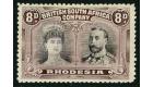 SG185a Variety. 1910 8d Grey-purple and dull purple. 'Gash In Ea