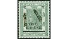 SG F11. 1897 $1 on $2 Dull bluish green. Brilliant fresh well...