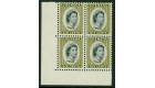 SG218. 1966 6c Black and olive-green. Fantasic fresh UNMOUNTED..
