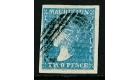 SG43a. 1859 2d Blue. A delightful used...