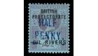 SG14. 1893 1/2d on 2 1/2d Purple/blue. Superb fresh mint...