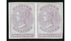 SG17. 1858 1/2d Dull mauve. A very fine fresh mint pair...