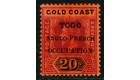 SG H58. 1916 20/- Purple and black/red. Superb fresh mint...