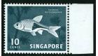 SG69a. 1962 10c Fish Error. 'Orange Omitted'. Brilliant U/M...