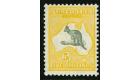 SG111. 1929 5/- Grey and yellow. Superb fresh mint with beautifu