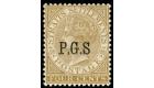 SGO2b. 1889 4c Brown. No Stop After 'S'. Superb fresh...