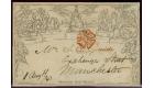 1840. 1d Mulready Lettersheet. From London to Manchester...