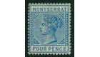SG11. 1884. 4d Blue. Superb mint with excellent...