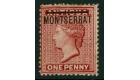 SG8a. 1884 1d Red. INVERTED 'S'. Very fine mint...