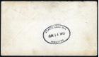 SG143. 1919 $1 on 15c Bright scarlet. FIRST ATLANTIC FLIGHT...