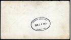 SG143. 1919 $1 on 15c Bright scarlet. FIRST ATLANTIC FLIGHT...